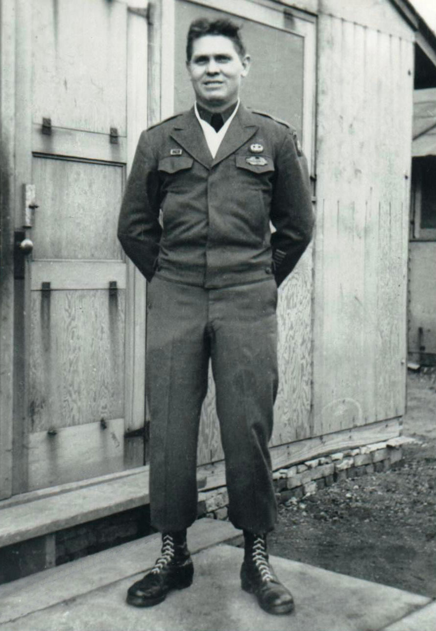 Tech/5 James C Jones - 1st Bn Hq Co. - Le Havre, France 1945